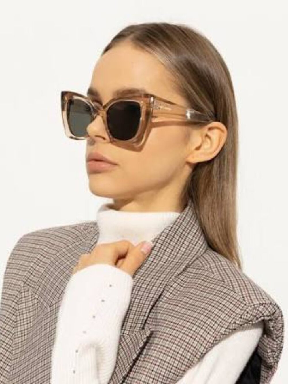 Saint Laurent Sl 552 006 Ultra Cat-Eye 51MM Sunglasses